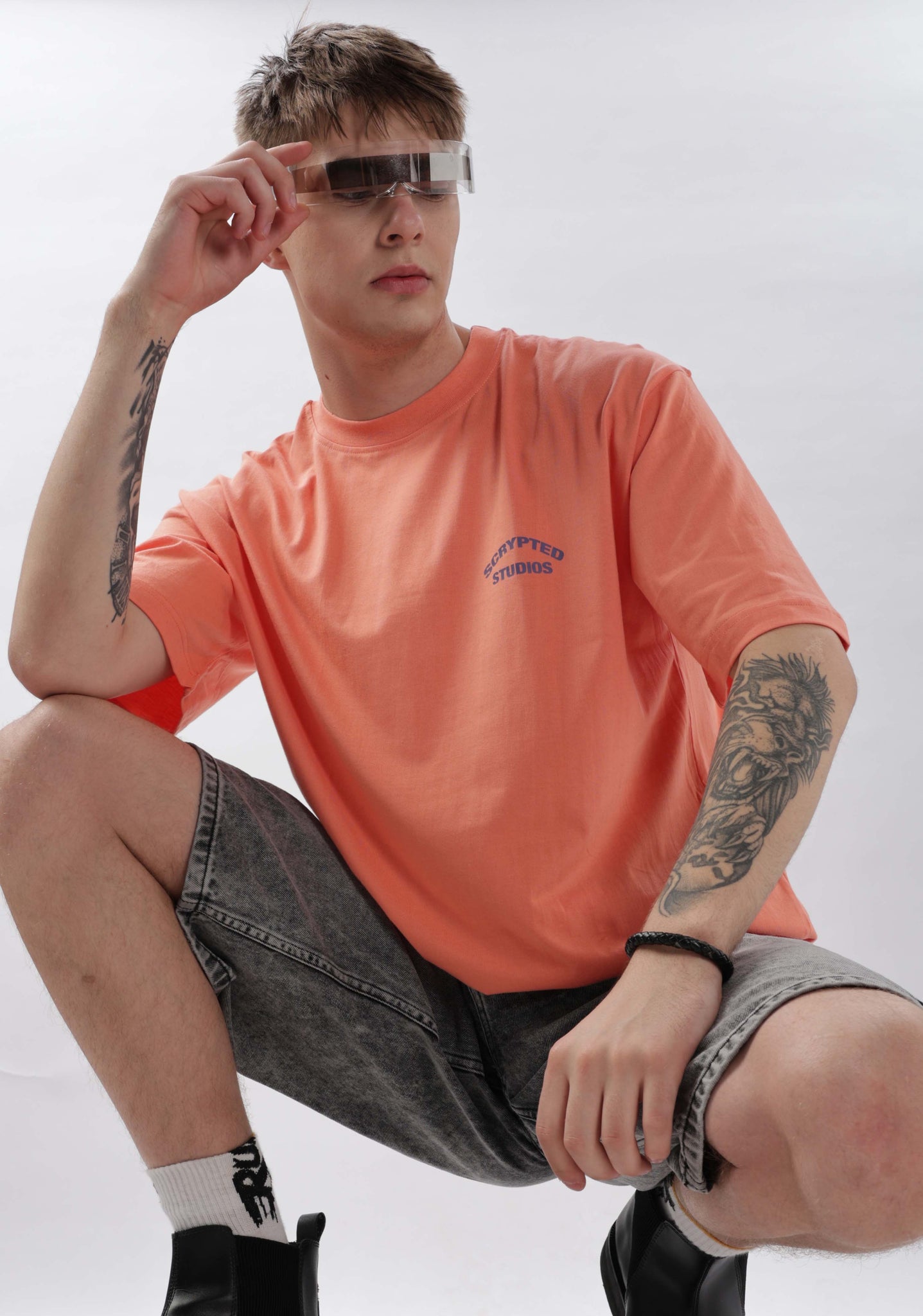 Peach Blaze Tee