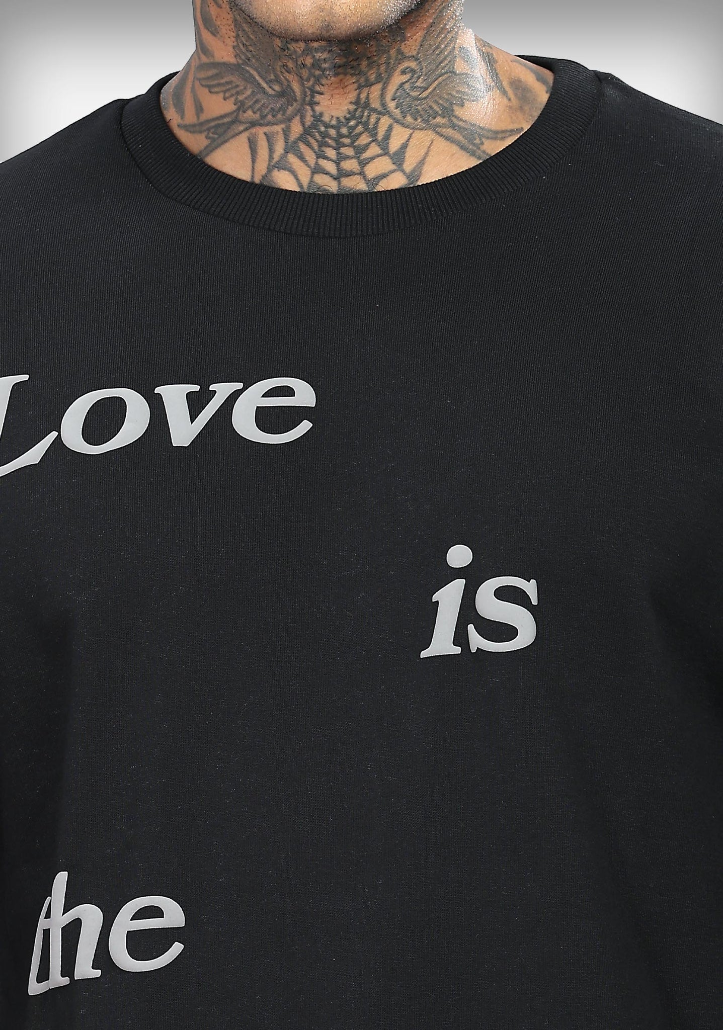 Love is the Cure Black Tee