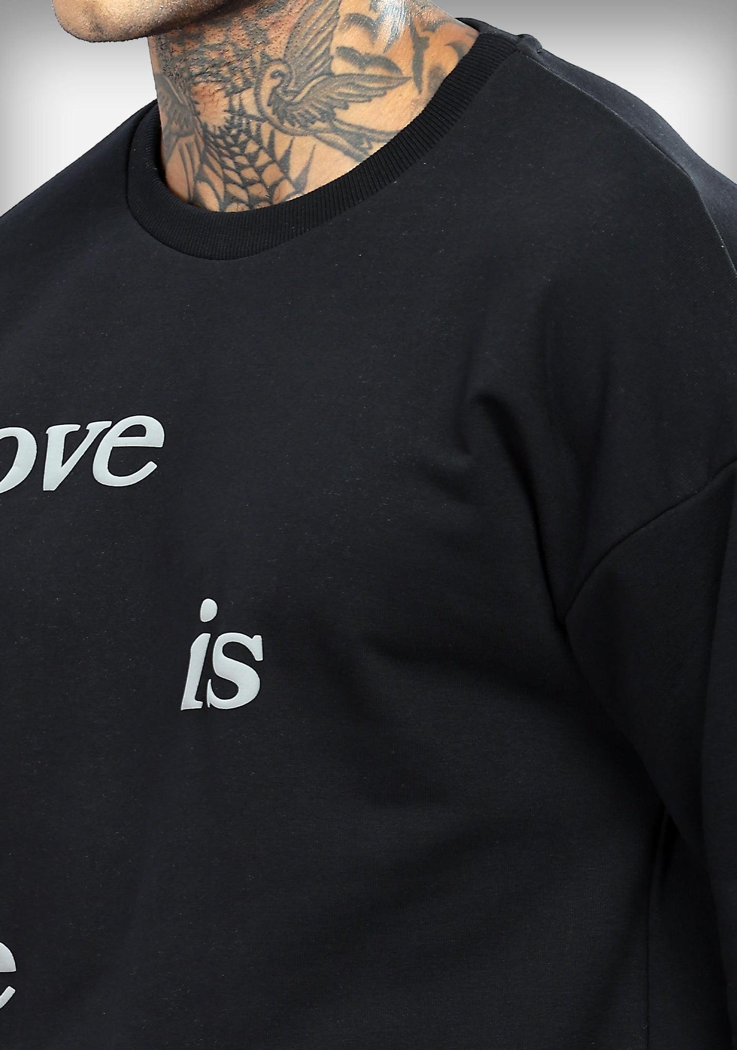 Love is the Cure Black Tee