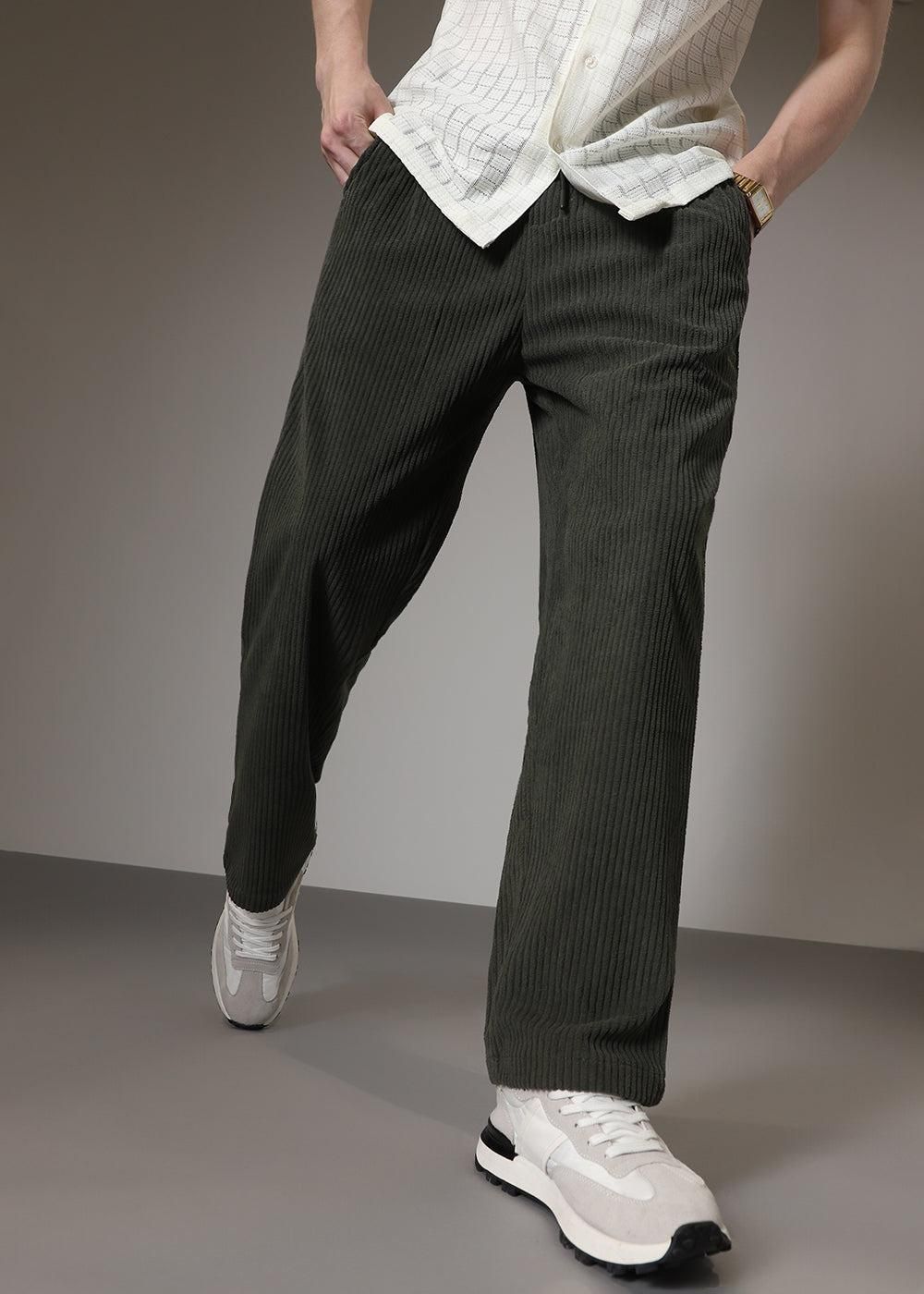 Olive Drift Pants